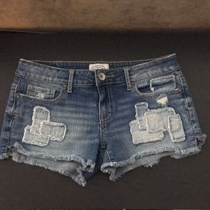 Aeropostale Patchwork Shorts